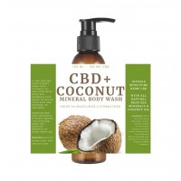 CBD Coconut Body Wash 150 CBD With Dead Sea Minerals